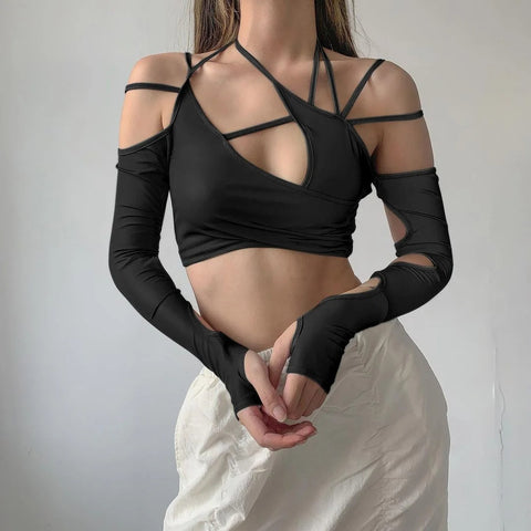 Rory | Stylish & Edgy Crop Top
