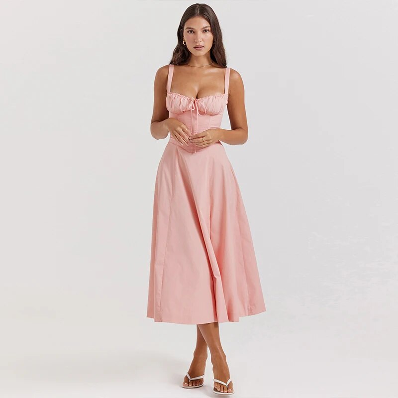 Lucia | Chic & Breezy Summer Midi Dress