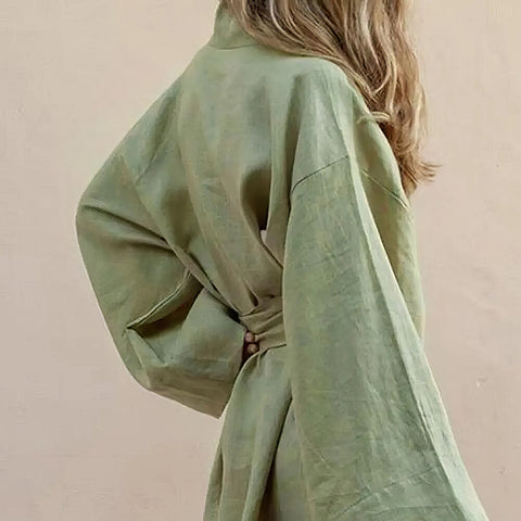 Chiara | Chic & Comfortable Linen Mini Dress