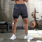 Jake | Athletic & Durable Camo 2-In-1 Running Shorts